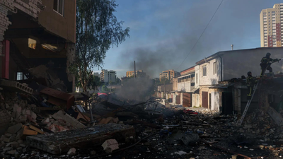 Watch: Four Russian missiles hit Kyiv in 60 seconds during devastating barrage