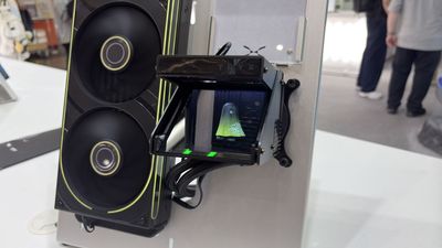 Tryx claims 'world's first holographic liquid cooler' at Computex but I doubt it was much of a contest