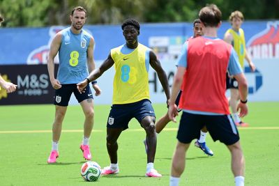 Kobbie Mainoo makes England World Cup prediction after completing first training session