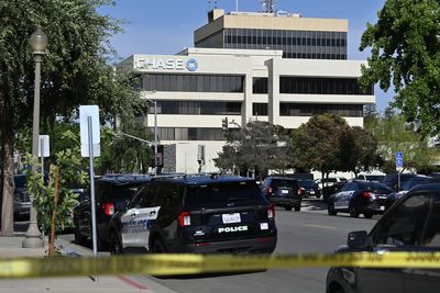 Man barricades himself inside Southern California bank with hostages, police say