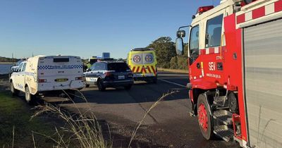 Emergency response after car crashes into Grahamstown dam