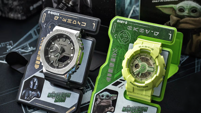 Casio's 'The Mandalorian and Grogu' watches will show you the time, as well as the way