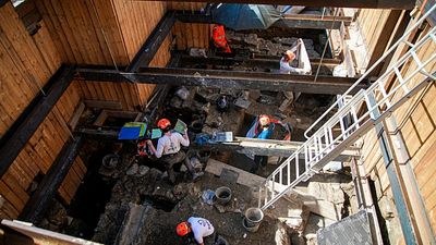 Archaeologists uncover centuries of history beneath Notre-Dame square