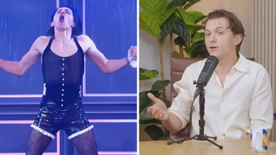 Tom Holland Reveals BTS Lore About His Iconically C*nty ‘Umbrella’ Lip Sync