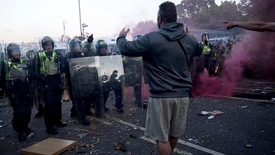 11 officers injured in Henry Nowak murder protests in the UK, police say