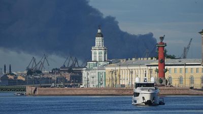 NATO chief in Kyiv says Russia is 'increasingly desperate'