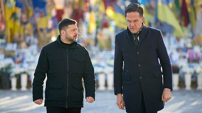 NATO chief Rutte arrives in Kyiv on unannounced visit, Ukrainian officials say
