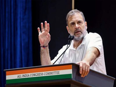 BJP-RSS eyeing 'jal, jangal, zameen' of tribals, says LoP Rahul Gandhi