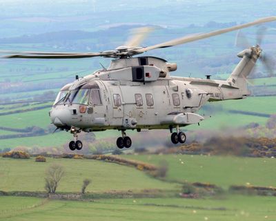 Three Royal Navy members killed in Devon helicopter crash