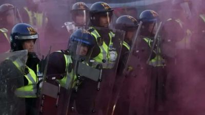 Henry Nowak murder protest turns violent: 11 police officers injured, 2 arrested after Sikh man jailed for life