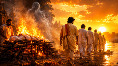 Why Hindus Avoid Looking Back After Cremation