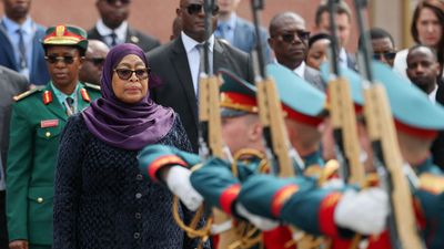 Tanzania's Hassan makes historic Russia visit amid frayed ties with West