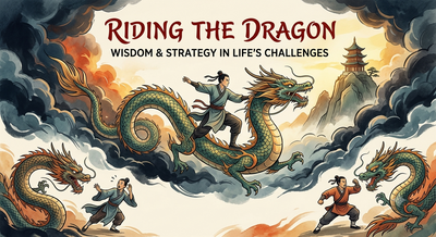 Chinese proverb of the day: 'If you ignore the dragon, it will eat you. If you try to confront the dragon, it will overpower you. If you ride the dragon, you will...' - inspiring life lessons on strategy, handling problems smartly and how to turn your biggest challenges into strength