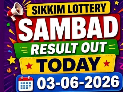 Sikkim State Dear Sambad Lottery Result June 3: Check ₹1 crore winning number and full winners list