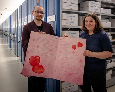 Sixty thousand love letters and counting: volunteers help sift through vast German trove of devotion