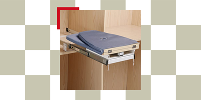 No Room for an Ironing Board? This 'Extending' Version Fits in a Small Closet and Gives Hotel Chic While Saving You Space