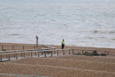 Man’s body pulled from sea off Brighton beach