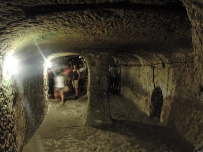 In 1963, a Turkish homeowner knocked through a wall and accidentally uncovered an underground city that was built for survival