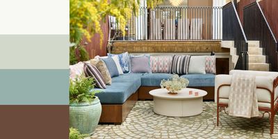 5 of the Best Color Schemes for Small Outdoor Spaces That Work With, Not Against, Your Home's Surroundings