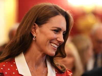 This high street red polka dot dress looks just like Kate Middleton's