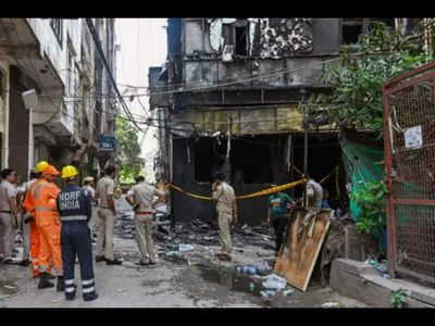 Lookout circular issued against Malviya Nagar hotel owner, wife after fire kills 21