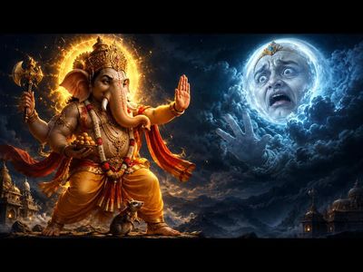 Why Did Ganesha Curse The Moon? The Fascinating Story Behind an Ancient Divine Warning