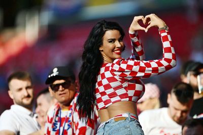 Forget the players, World Cup's wildest fan Ivana Knoll just made herself the star of the England vs Croatia game