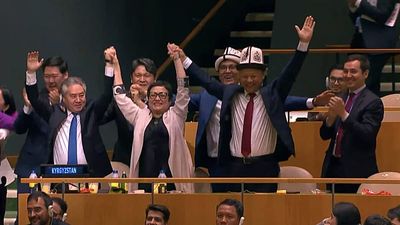 Kyrgyzstan elected to UN Security Council for first time in its history