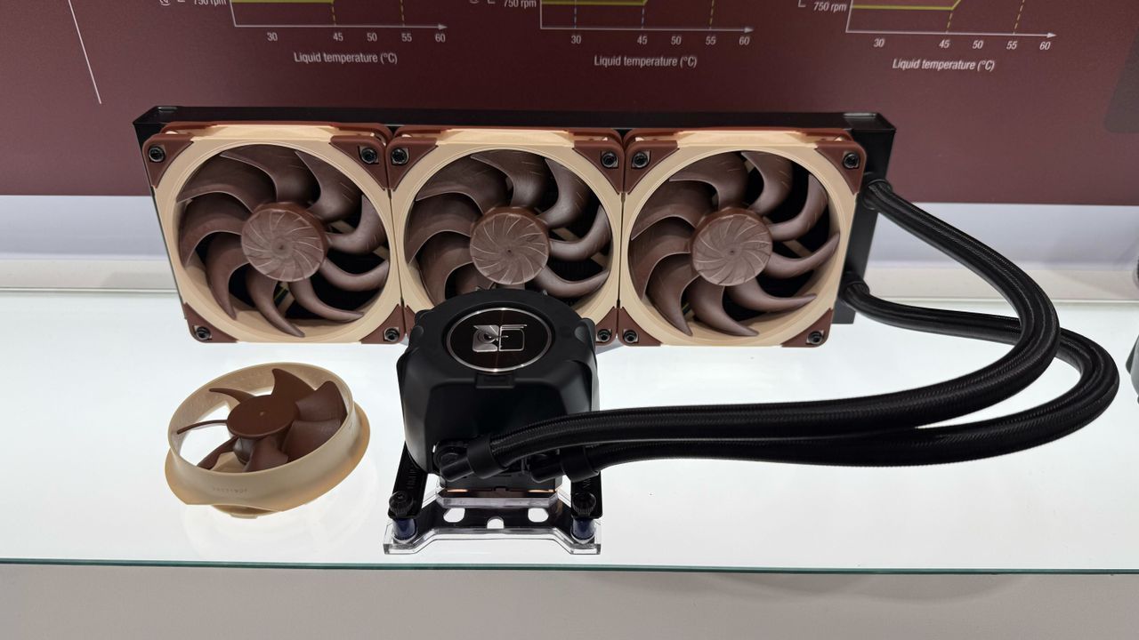 Noctua's first-ever AIO features a silenced Asetek…