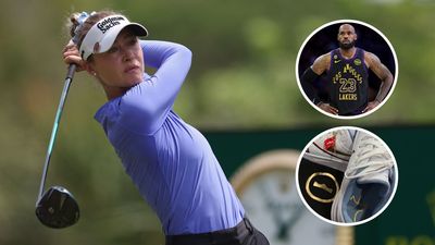 LeBron James Gifts Nelly Korda Customized Nike Golf Shoes Ahead Of US Women's Open