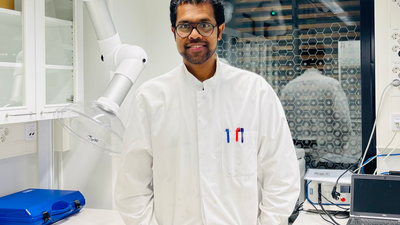 A PhD student has discovered new plant-inspired window glass that could 'simultaneously store solar energy and darken' a room when sunny to cool it down