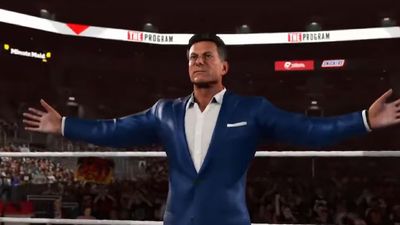 8 years after Take-Two CEO Strauss Zelnick went shirtless with his 8% body fat physique, he's now a playable wrestler in WWE 2K26