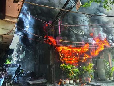 Bihar Hospital Fire: 4 killed in massive fire in ICU of Muzaffarpur's Prasad Hospital