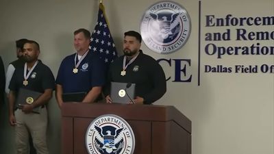 'Sheetrock Struck My Head': ICE Personnel Honoured by Markwayne Mullin Recount Terrifying Texas Sniper Ambush
