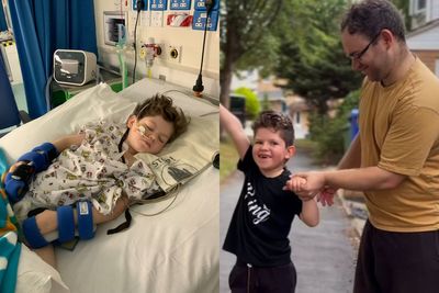 ‘Doctors thought my son was constipated – he actually had rare E.coli that left him in a coma’