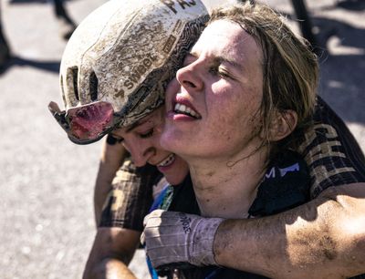 'It was survival' - Romy Kasper shepherds PAS Racing teammate Morgan Aguirre through mud, rain, crashes, doubts and train stops at Unbound Gravel 200