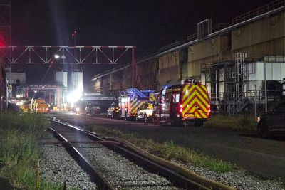 Fire crews battling large blaze at Tata Steel plant in Port Talbot