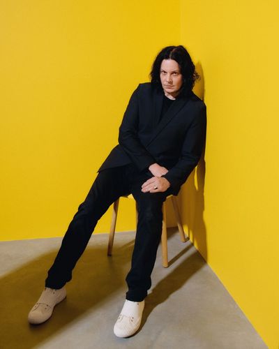The many, multicoloured stripes of Jack White