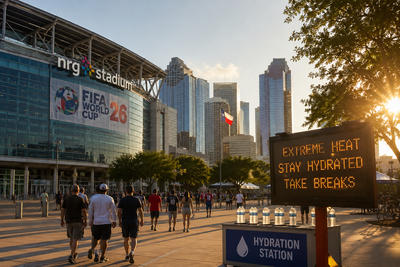 Houston Braces for World Cup Kickoff Amid Extreme Heat and Heightened Health Precautions