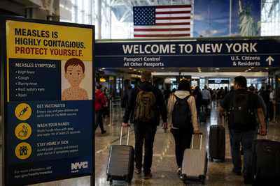 With Measles Cases Rising, New York Faces World Cup Influx from Countries Battling Active Outbreaks
