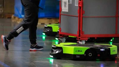 Amazon unveils upgraded autonomous robot Proteus, expands Amazon Now in UK