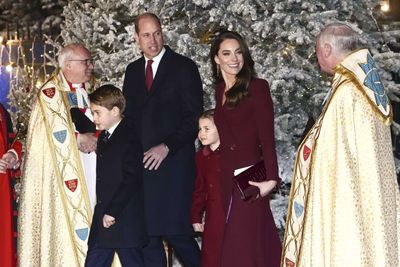 A sweet moment that appeared to show sibling closeness at Kate's Christmas carol service captured royal watchers' attention