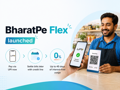 BharatPe Flex launched: Pay via UPI now, settle bills later with credit line and up to 45 days of interest-free usage