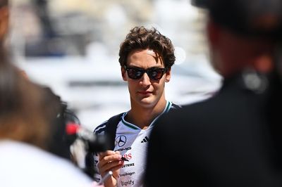 F1 fans joke George Russell is 'cursed' as Mercedes driver's Fiat Jolly breaks down in Monaco