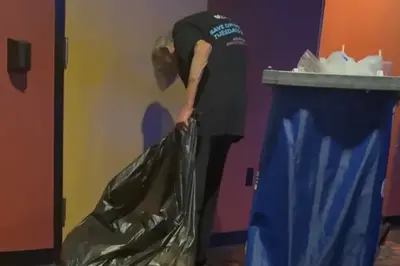 AMC worker, 85, receives $146,000 from strangers for retirement after video of her cleaning theater goes viral