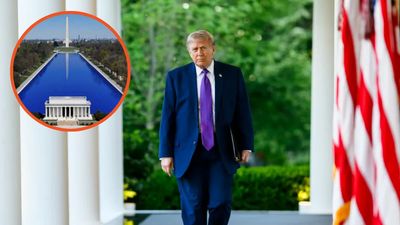 ‘The chemicals are hazardous’: Union concerned Trump’s rushed Reflecting Pool job might be putting workers at risk