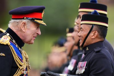 King marks ‘important new chapter’ for newly formed Gurkha artillery unit