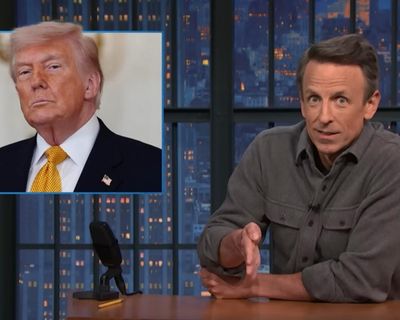 Seth Meyers on Trump not paying taxes: ‘If he doesn’t wanna do something, he just doesn’t do it’