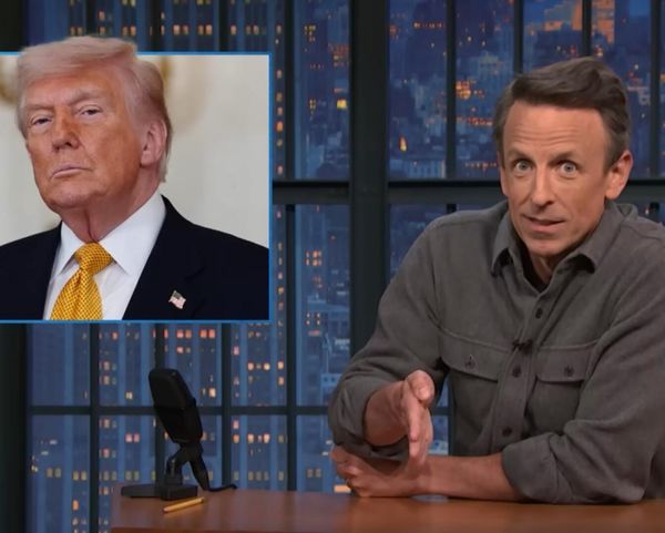 Seth Meyers on Trump not paying taxes: ‘If he doesn’t wanna do something, he just doesn’t do it’