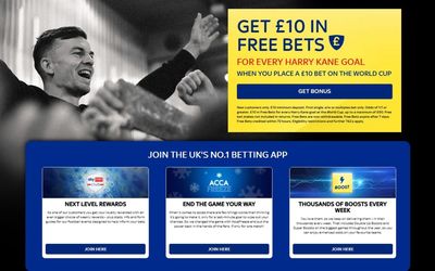 Sky Bet World Cup 2026 offer: Get a £10 free bet every time Kane scores
